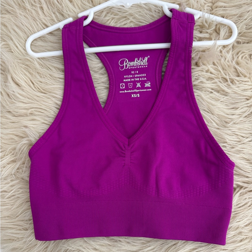 Bombshell Sportswear seamless Sports Bra XS/S
